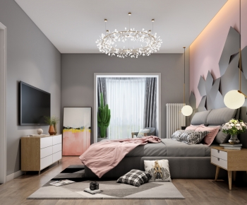 Nordic Style Bedroom-ID:799130929