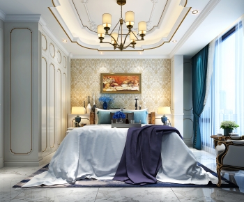 European Style Bedroom-ID:212937124