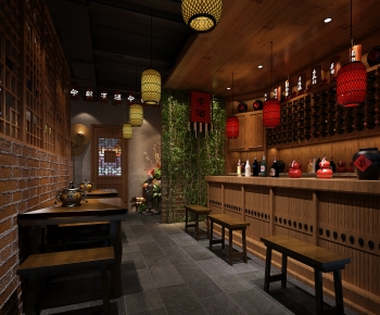New Chinese Style Catering Space-ID:102863078