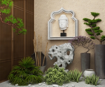 New Chinese Style Garden-ID:134440902