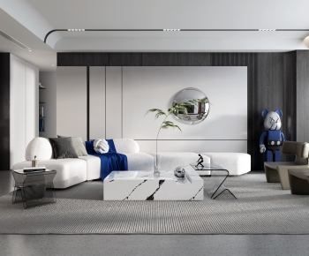 Modern A Living Room-ID:362683066