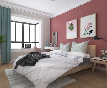 Nordic Style Bedroom-ID:464109903