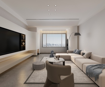 Modern A Living Room-ID:203658109