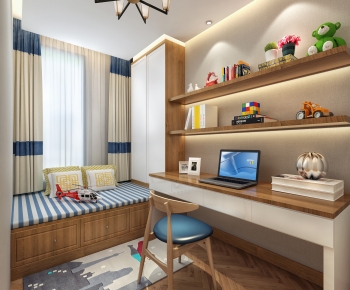 New Chinese Style Children's Room-ID:596599629