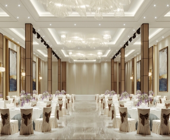 Modern Banquet Hall-ID:154346946