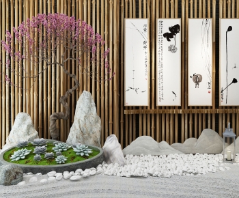 New Chinese Style Garden-ID:705626963