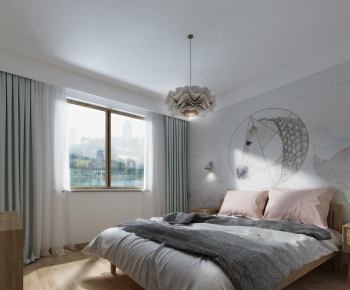 Nordic Style Bedroom-ID:808188928