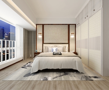 New Chinese Style Bedroom-ID:474472056