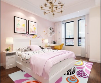 Modern Girl's Room Daughter's Room-ID:830699929