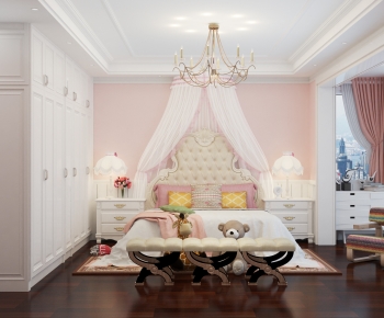 American Style Girl's Room Daughter's Room-ID:940329075