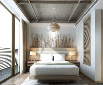 New Chinese Style Bedroom-ID:113089085