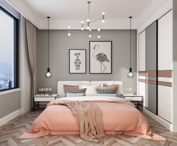 Nordic Style Bedroom-ID:321882965