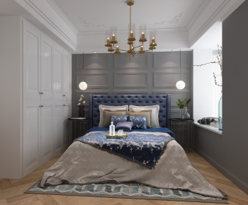 American Style Bedroom-ID:330559021