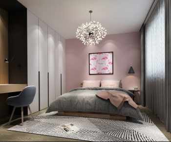 Nordic Style Bedroom-ID:402041913