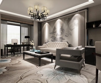 New Chinese Style Guest Room-ID:742172008