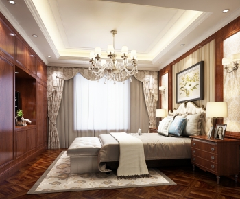 American Style Bedroom-ID:574609043