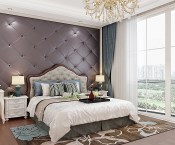 European Style Bedroom-ID:384233952