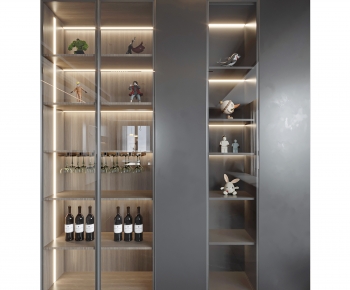 Modern Wine Cabinet-ID:487651113