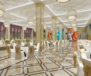 European Style Banquet Hall-ID:400850843