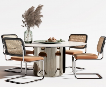 Modern Dining Table And Chairs-ID:417973041