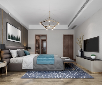 Nordic Style Bedroom-ID:984180075