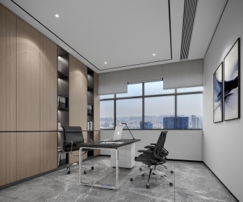 Modern Manager's Office-ID:748220925