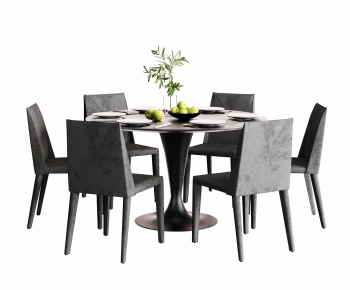 Modern Dining Table And Chairs-ID:970685013