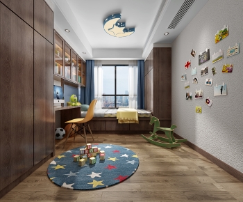 Nordic Style Children's Room-ID:462838893