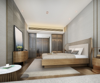 New Chinese Style Bedroom-ID:864458081