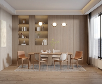 Nordic Style Dining Room-ID:690541031