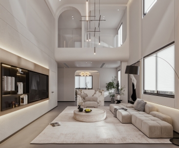 Modern A Living Room-ID:255836017