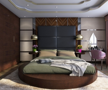 New Chinese Style Bedroom-ID:702089079