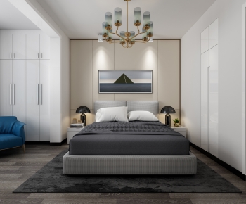 Modern Bedroom-ID:725163945