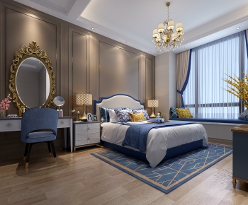 European Style Bedroom-ID:375857118