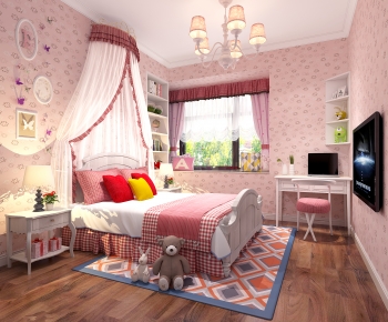 European Style Girl's Room Daughter's Room-ID:448297985