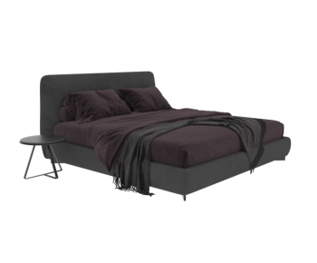 Modern Double Bed-ID:326626069