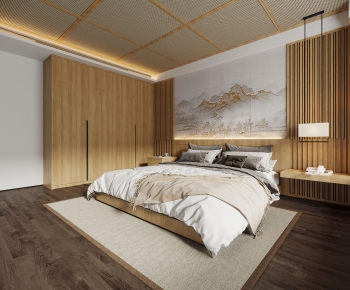 New Chinese Style Bedroom-ID:685931925