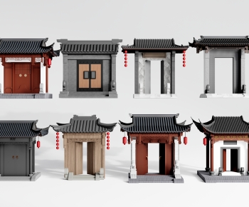 Chinese Style Facade Element-ID:989866024