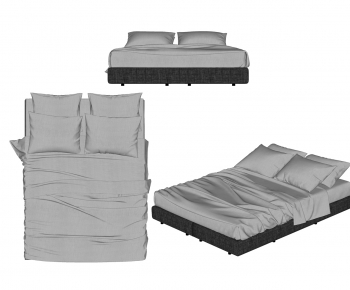 Modern Double Bed-ID:228204972