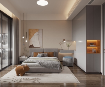 Modern Bedroom-ID:741210949