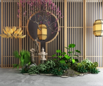 New Chinese Style Garden-ID:957820897