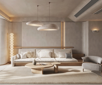 Wabi-sabi Style A Living Room-ID:521531163