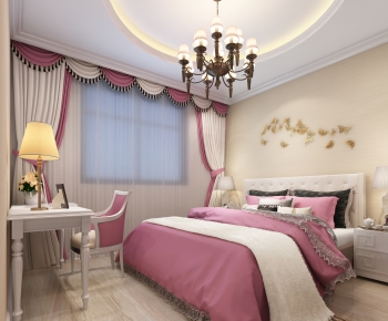 European Style Girl's Room Daughter's Room-ID:844978091