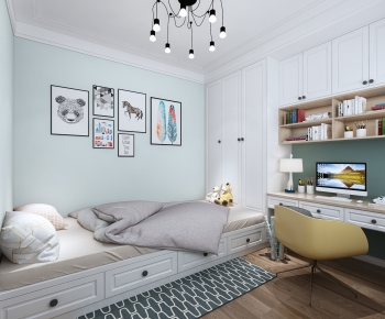 Nordic Style Bedroom-ID:101382972