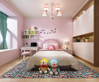 European Style Girl's Room Daughter's Room-ID:142663005