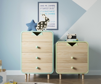 Nordic Style Chest Of Drawers-ID:782910111