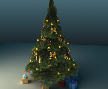 欧式圣诞树-ID:520530947