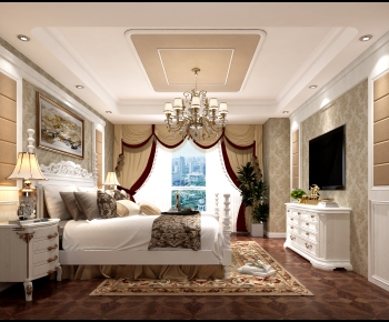 American Style Bedroom-ID:725964074