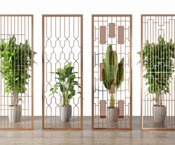 Modern Metal Screen Partition-ID:957539138