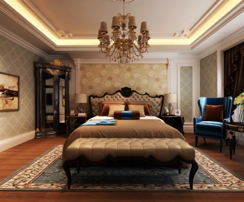 European Style Bedroom-ID:691344981